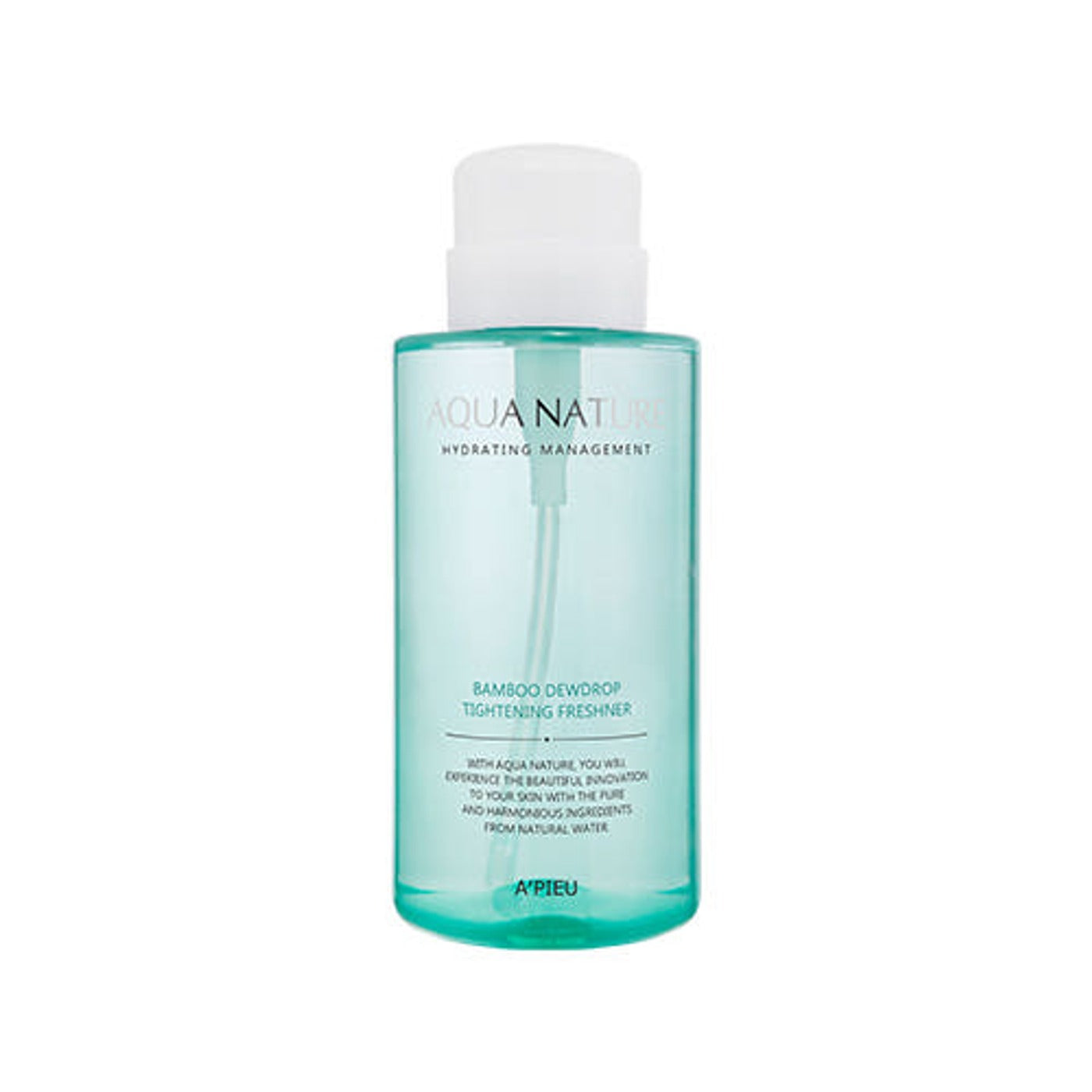 A'pieu Aqua Nature Bamboo Dew Drop Tightening Freshner 500ml - Korean skincare product