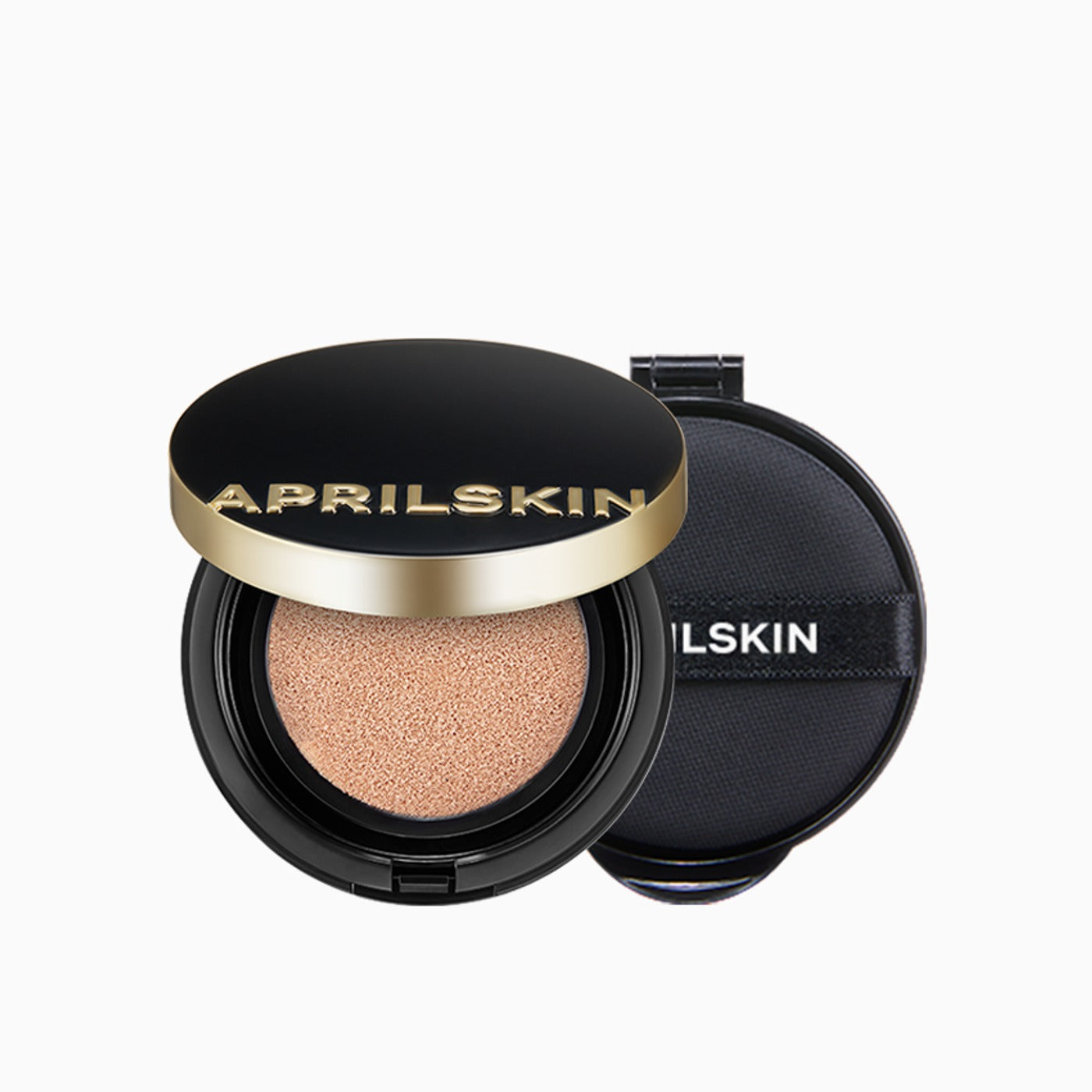 APRILSKIN Magic Snow Cushion SPF50+ PA+++ Set 15g+15g(Refill) - Korean skincare product