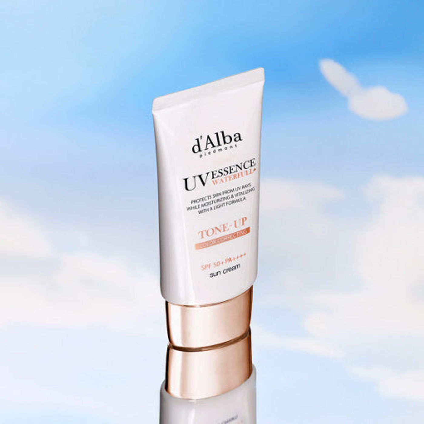 d'Alba Waterfull Tone-Up Sun Cream SPF 50+, PA++++ 50ml - Korean skincare product