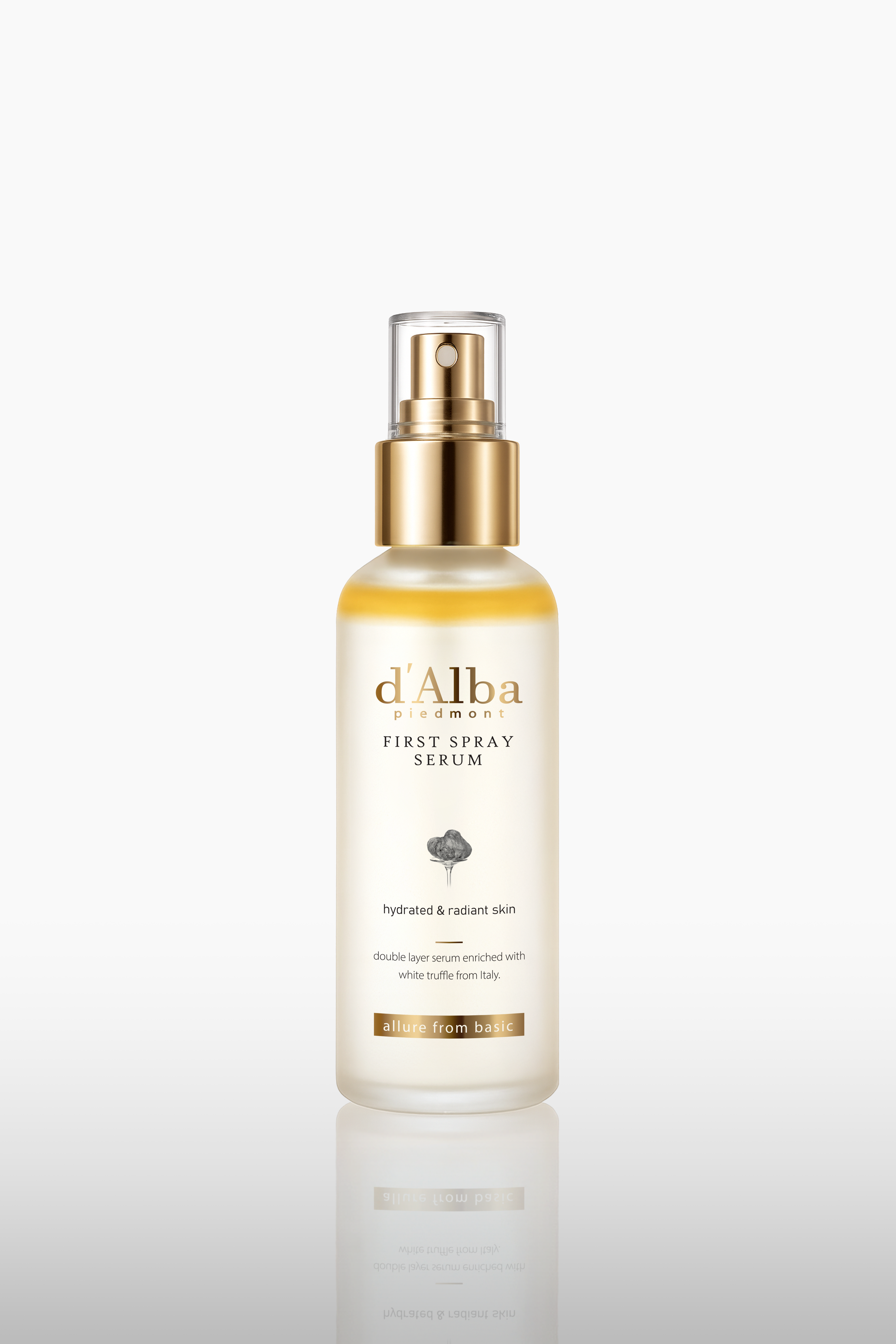 d'Alba White Truffle VEGAN First Spray Serum 100ml - Korean skincare product