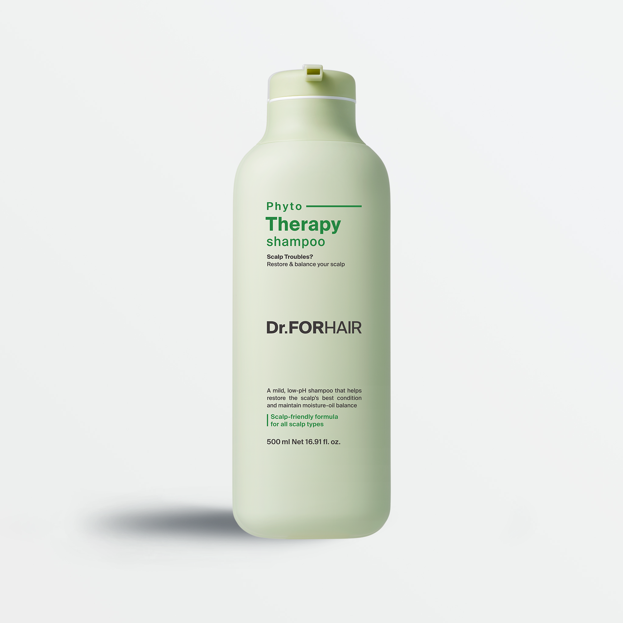 Dr.FORHAIR Phyto Fresh Shampoo 500ml - Korean hair care product