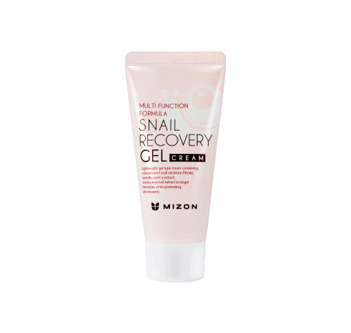 MIZON Snail Recovery Gel Cream 45ml — восстанавливающая гель-крем с улиточным экстрактом, который питает и увлажняет кожу, придавая ей мягкость и сияние. Идеально подходит для восстановления и защиты кожи после повреждений.