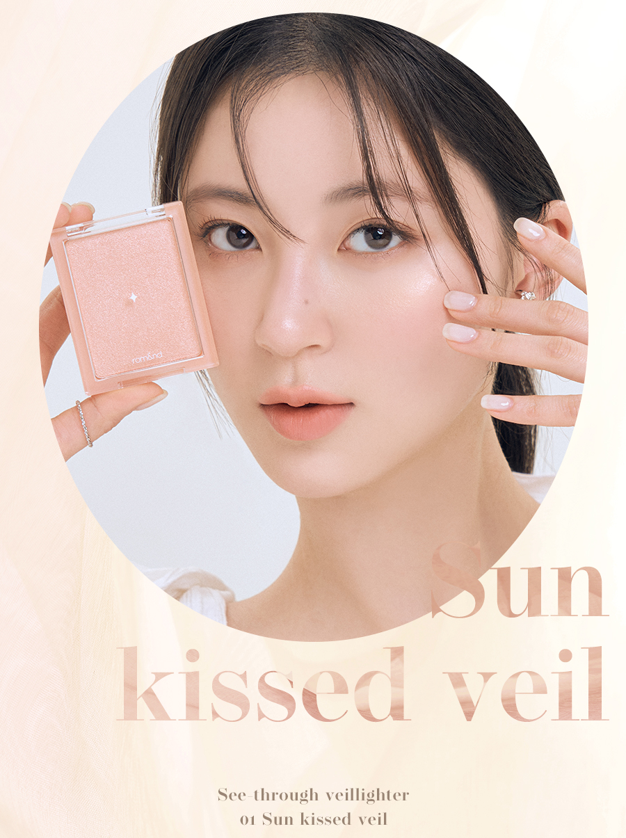 rom&nd SEE-THROUGH VEILIGHTER 5.5g - application method