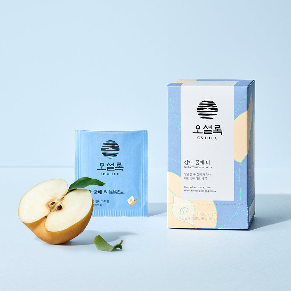 OSULLOC Honey Pear Tea (20 stycken)
