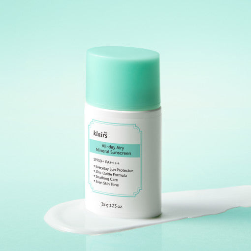KLAIRS All-day Airy Mineral Sun Cream SPF50+ PA++++ 35g