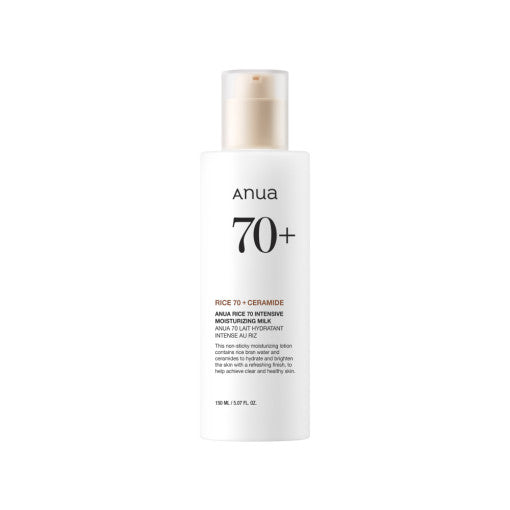 Anua Rice 70 Intense Crema hidratante en leche 150 ml