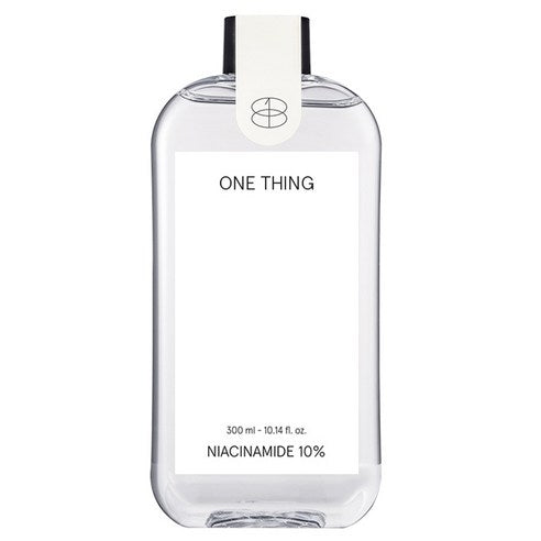 تونر نياسيناميد 10% من ONE THING بحجم 300مل، يمنح بشرتك توازنًا مثاليًا ويعمل على تفتيح البشرة وتقليل مظهر البقع الداكنة، مع إحساس ناعم ومرطب يدوم طوال اليوم.