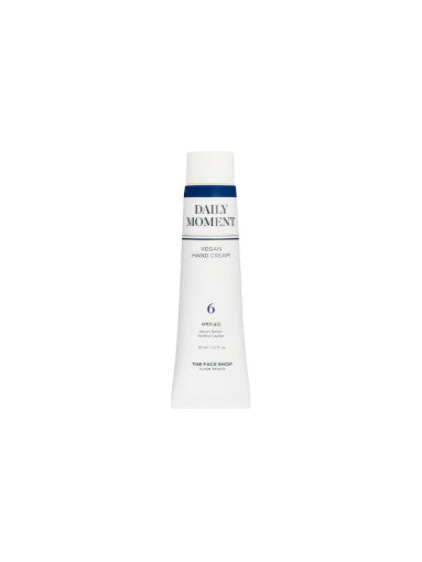 THE FACE SHOP Daily Moment Vegan Hand Cream 30ml (6 Types) with hyaluronic for deep hydration