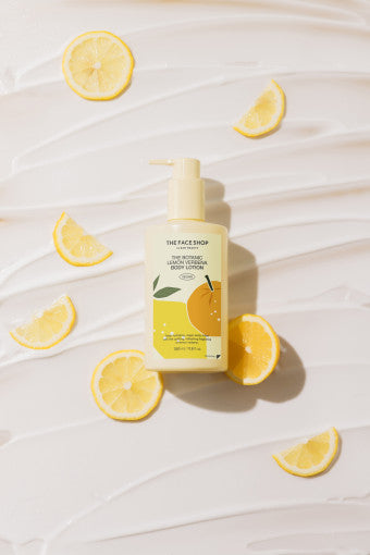 لوشن الجسم ليمون فيربينا من THE FACE SHOP بحجم 350مل