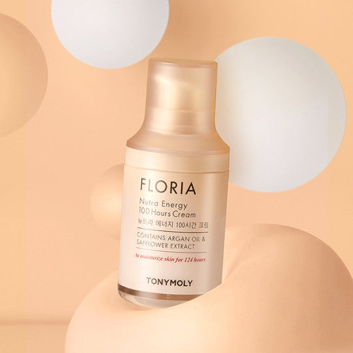 TONYMOLY FLORIA Nutra Energy 100 Hours Cream 50ml
Verzorgende crème die langdurige hydratatie en voeding biedt, waardoor de huid soepel en stralend blijft gedurende 100 uur. Een luxueuze ervaring voor een zachte, gezonde huid.
