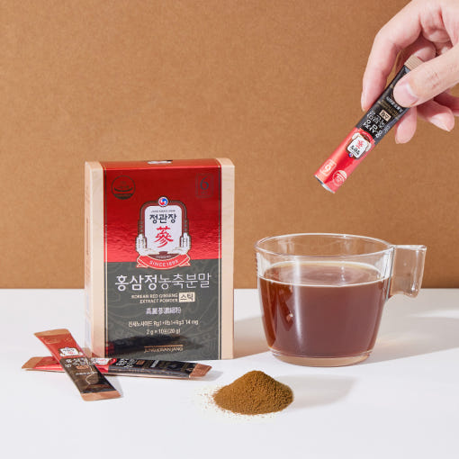 Jung Kwan Jang Extracto de Ginseng Rojo Coreano en Stick de Polvo 2g*30ea