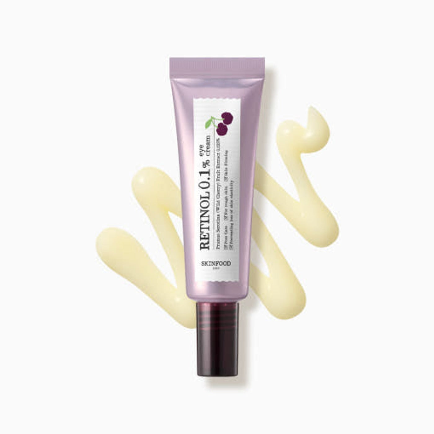 SKINFOOD Black Cherry Retinol 0.1 Eye Cream 30ml - Korean skincare product