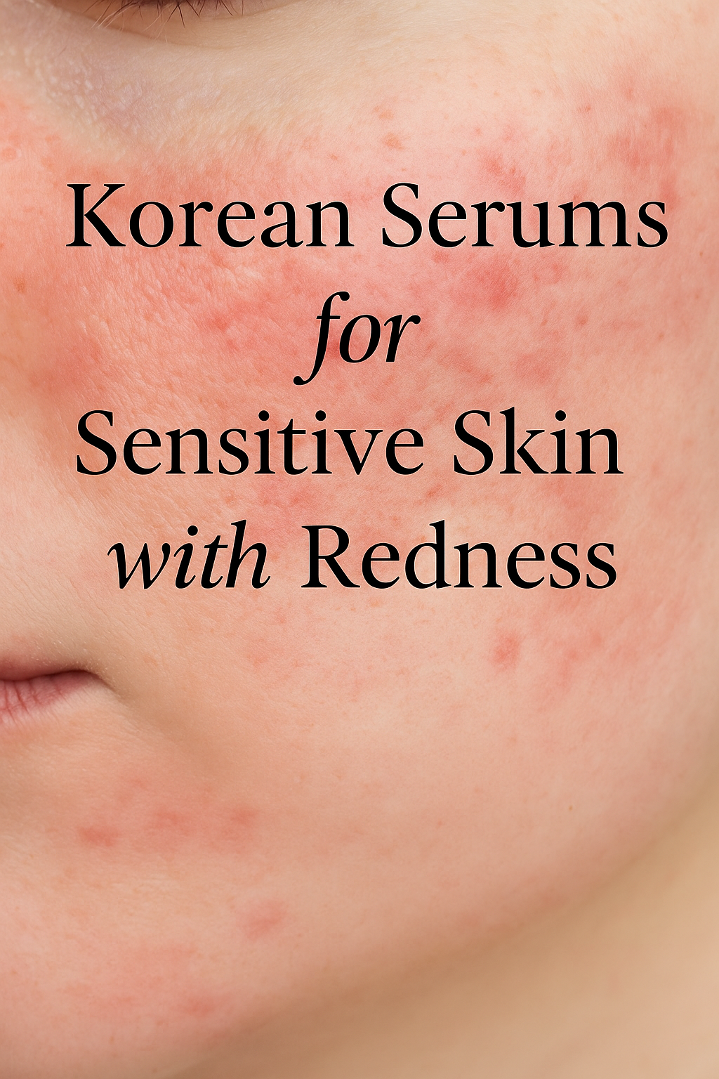 Korean Serums for Sensitive Skin with Redness: Calm, Soothe, and Strengthen