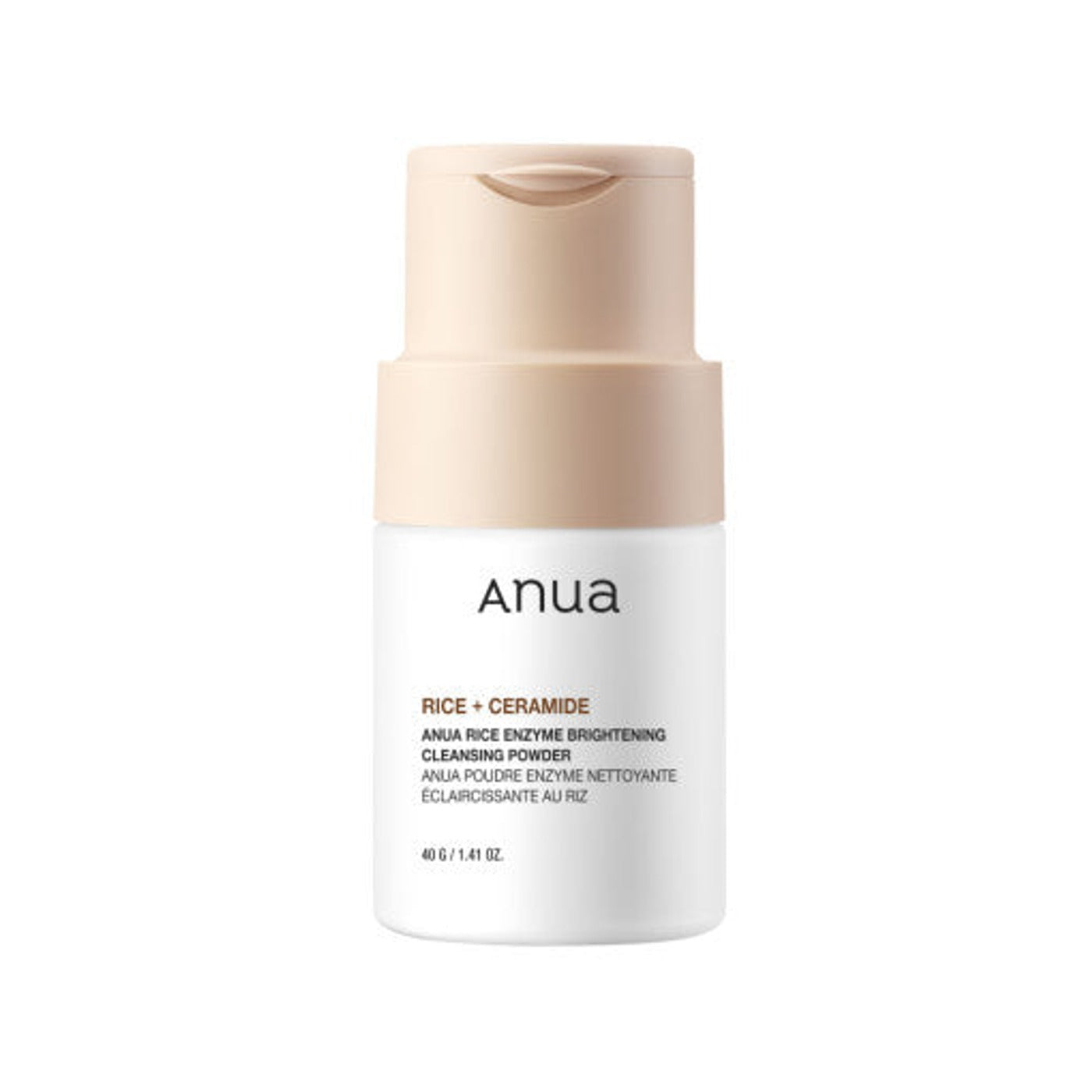 Anua RICE ENZYME BRIGHTENING CLEANSING POWDER 40g - Korean skincare product
