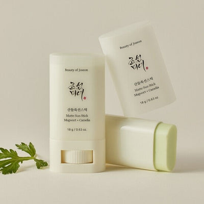 [Beauty of Joseon] Matte sun stick : Mugwort + Camelia 18g (SPF50+ PA++++) X 2EA [DOUBLE SET] - Korean skincare product
