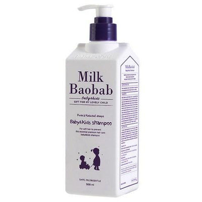 BIOKLASSE MILK BAOBAB Baby & Kids Shampoo 500ml - Korean hair care product