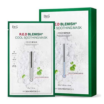 Dr.G R.E.D Blemish Cool Soothing Mask 10ea 30g - Korean skincare product