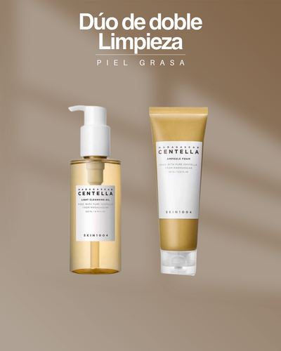 Dúo de Doble Limpieza SKIN1004 - Piel Grasa with centella for soothing and repair