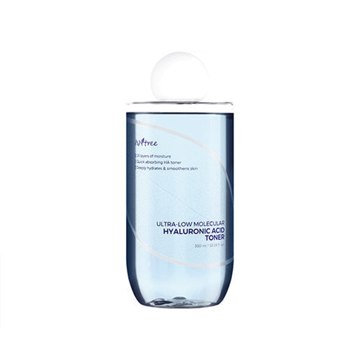 Isntree Ultra-Low Molecular Hyaluronic Acid Toner 300ml - Korean skincare product