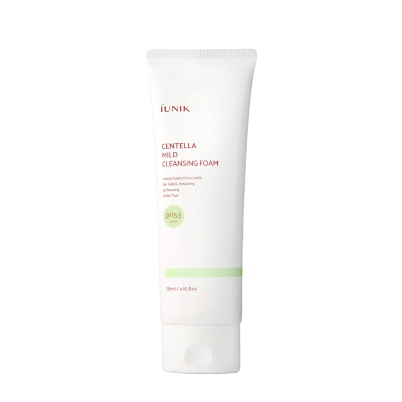 iUNIK Centella Mild Cleansing Foam 120ml - Korean skincare product