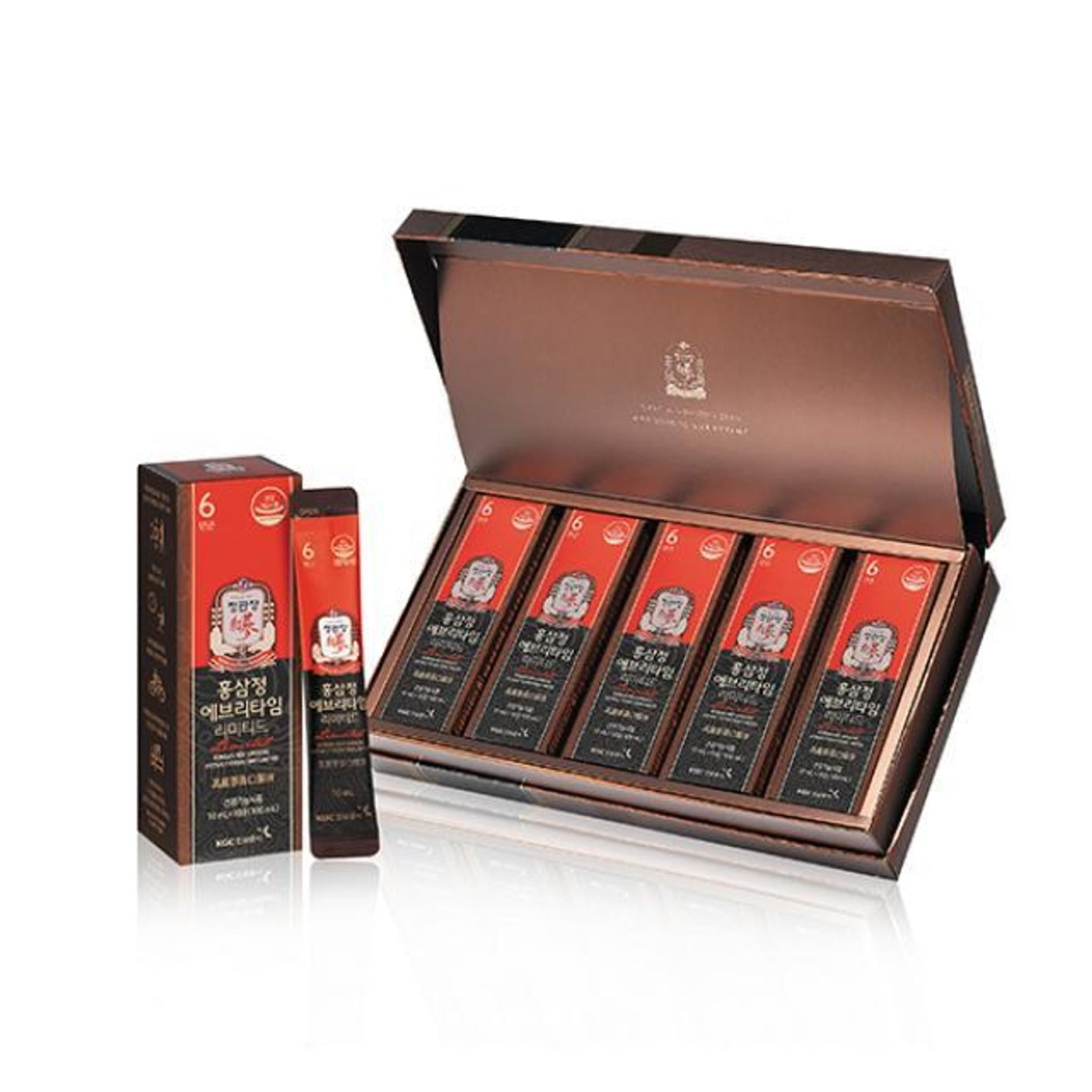 [KGC Cheong Kwan Jang] Korean Red Ginseng EveryTime Limited 10ml x 50 Sticks - Korean wellness supplement