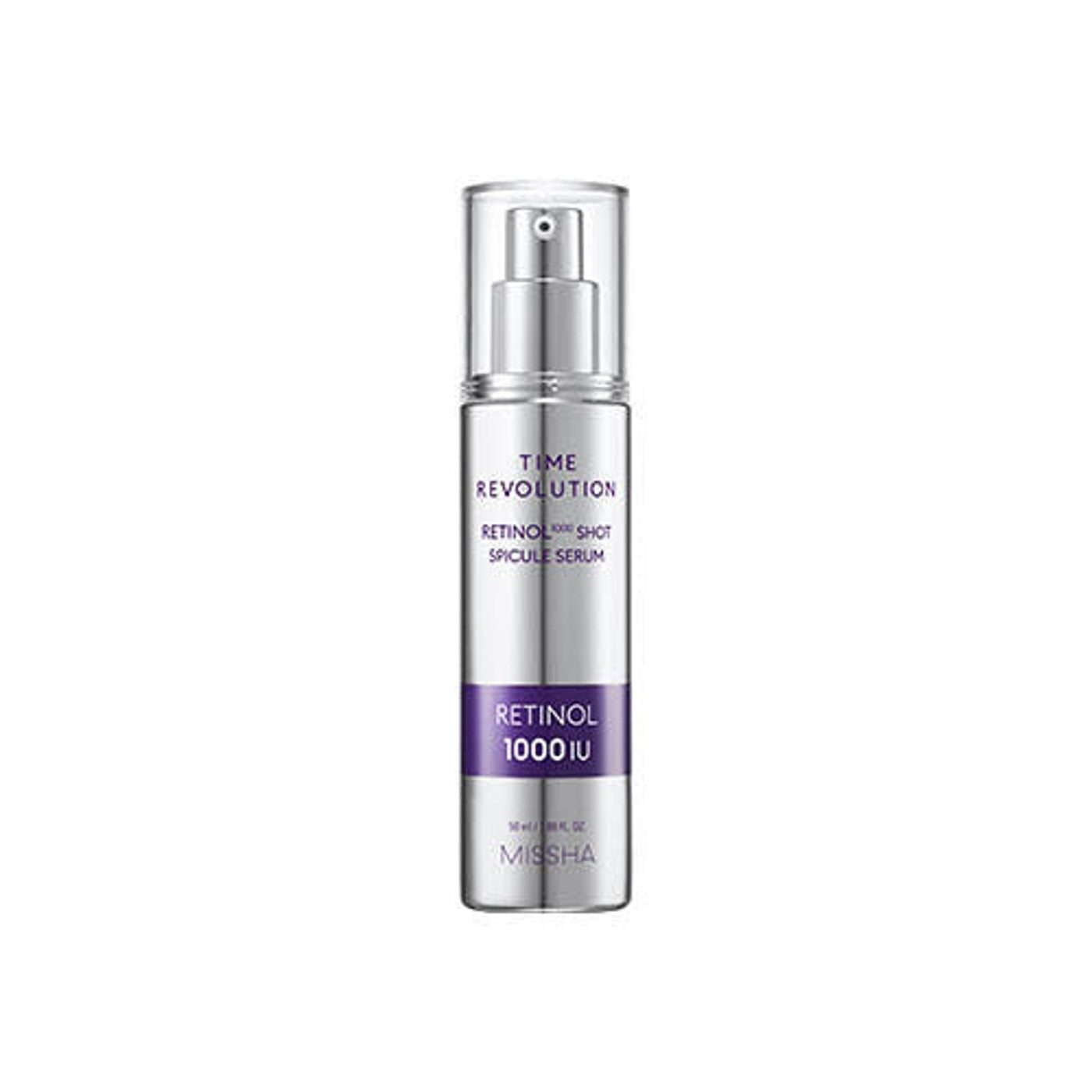 MISSHA Time Revolution Retinol 1000 Shot Spicule Serum 50ml - Korean skincare product