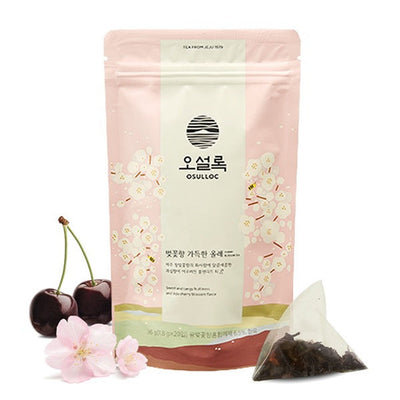 OSULLOC Cherry Blossom Tea (20 count) - Korean skincare product