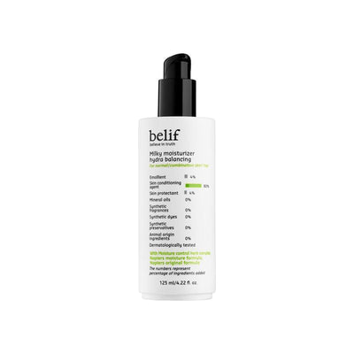 belif MILKY MOISTURIZER HYDRA BALANCING 125mL - deep cleansing