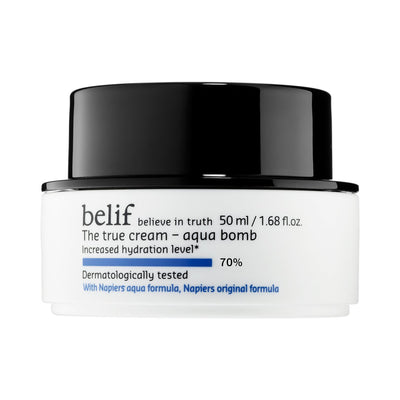 belif THE TRUE CREAM AQUA BOMB 50ml - deep cleansing