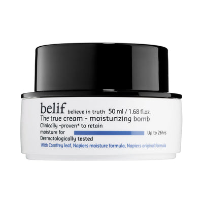 belif THE TRUE CREAM MOISTURIZING BOMB 50ml - deep cleansing