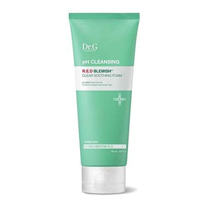 Espuma calmante limpiadora para imperfecciones Dr.G pH RED Blemish Clear 150 ml