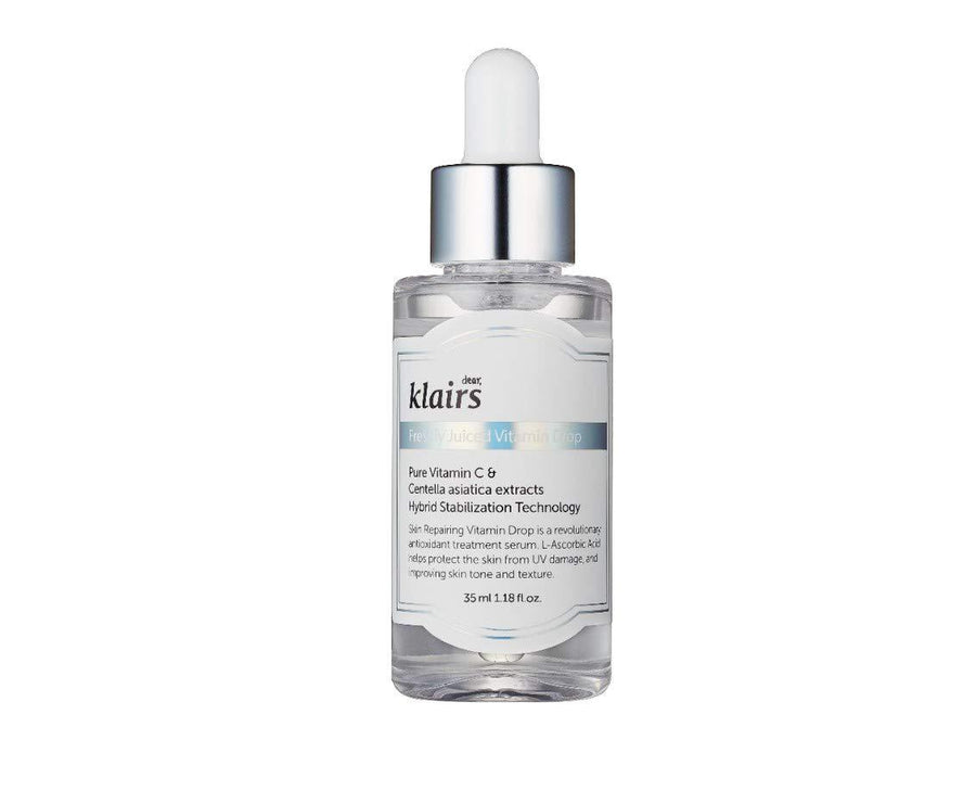 KLAIRS Freshly Juiced Vitamin Drop, 5% hypoallergenisk ren vitamin C-serum, 35ml, 1.18oz | en kraftfuld hudfornyer