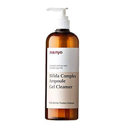 MANYO FACTORY Bifida Complex Ampoule Gel Cleanser 400ml with centella for soothing and repair