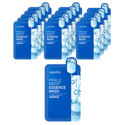MASCARILLA MEDIHEAL HYALU MOIST ESSENCE EN HOJA, 20 ml, 15 unidades