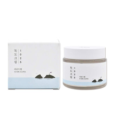 ROUND LAB 1025 DOKDO Cream 80mL with hyaluronic for deep hydration