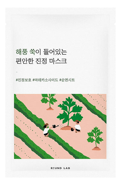 ROUND LAB Mugwort calming mask sheet 10ea set - buy online
