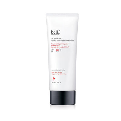 belif UV Protector Leports Waterproof (SPF50+/PA++++) 80ml - buy online