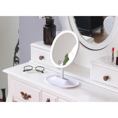mooas Beauty Ring LED Mirror - deep cleansing