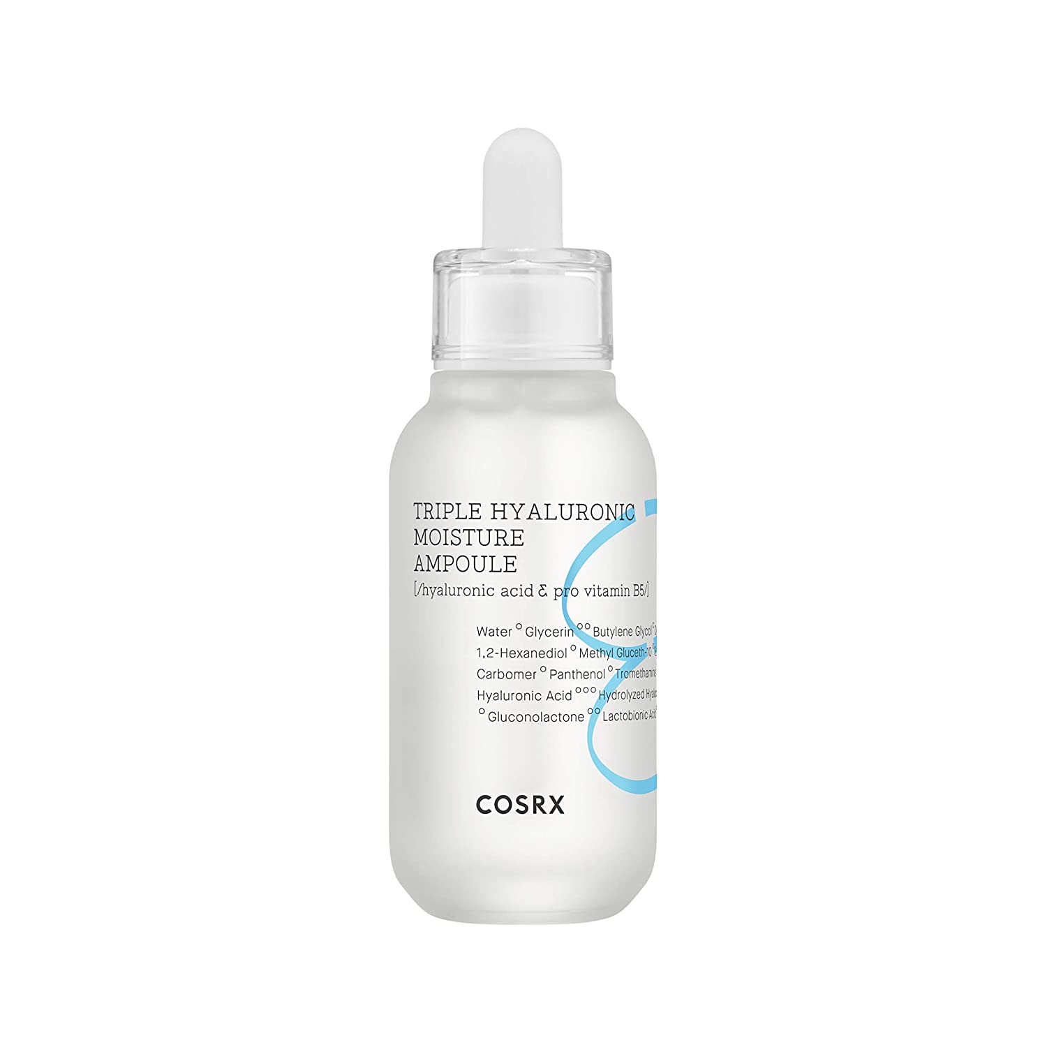 Ampoule hydratante triple acide hyaluronique Hydrium de COSRX, 40 ml