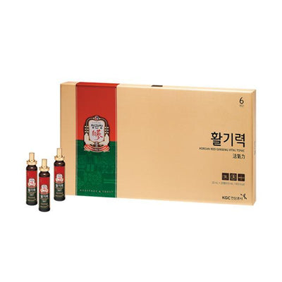 [KGC Cheong Kwan Jang] Hwal Gi Ruk Korean Red Ginseng Vital Tonic for Wellness Recovery - 20ml x 30 Bottles with ginseng for vitality and anti-aging