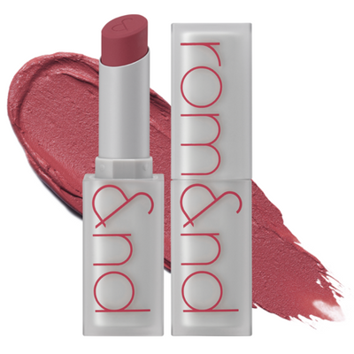 rom&nd Zero Matte Lipstick 3g #01 Dusty Pink - deep cleansing