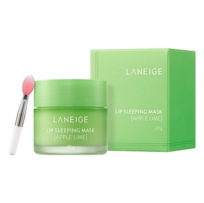 LANEIGE Lip Sleeping Mask Apple Lime 20g with hyaluronic for deep hydration