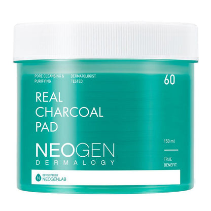 Almohadilla de carbón activo Neogen Dermalogy, 60 hojas