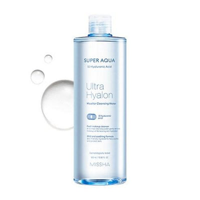 MISSHA Super Aqua Ultra Hyalron Cleansing Water 500ml - buy online