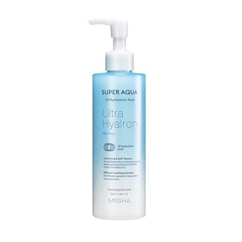 Peeling doux Super Aqua Ultra Hyalron de MISSHA 250 ml