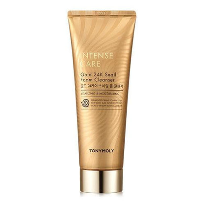 Limpiador en espuma de caracol TONYMOLY Intense Care Gold 24k 150 ml
