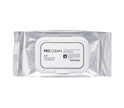TONYMOLY Pro Clean Soft Cleansing Tissue 50ea - deep cleansing