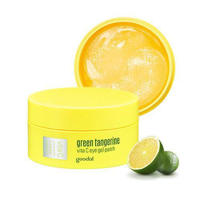 goodal Green Tangerine Vita C Eye Gel Patch 60 Sheets (72g) with niacinamide for bright skin and minimized pores