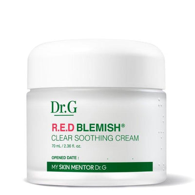 Dr.G Red Blemish Clear Soothing Cream 70ml with centella for soothing and repair