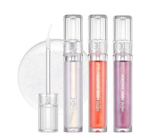 rom&nd GLASTING WATER GLOSS 4.5g (3 Colors) - deep cleansing